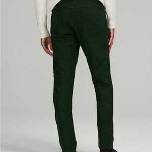 Lululemon Men's ABC Slim Fit 5-Pocket Pant 32” - Rainforest Green (Utilitech)